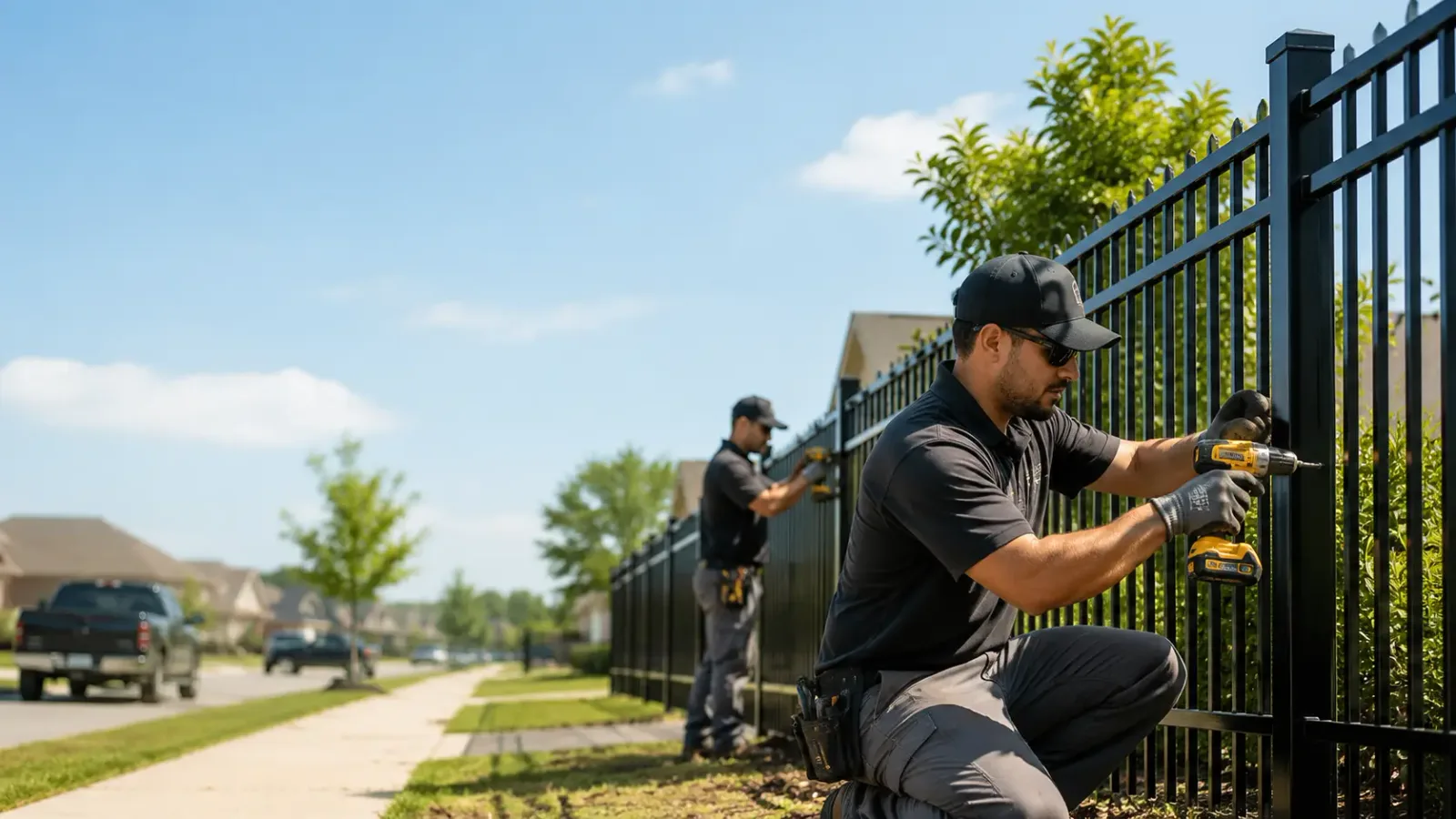 Metal Fence Installation in Odessa, NE